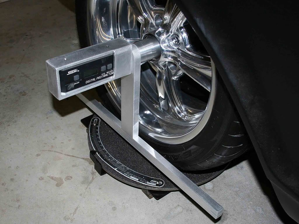 Got pics of your homemade front end alignment gauges?!? The H.A.M.B.